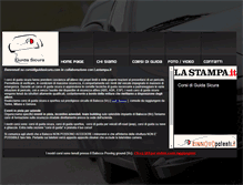 Tablet Screenshot of corsidiguidasicura.com